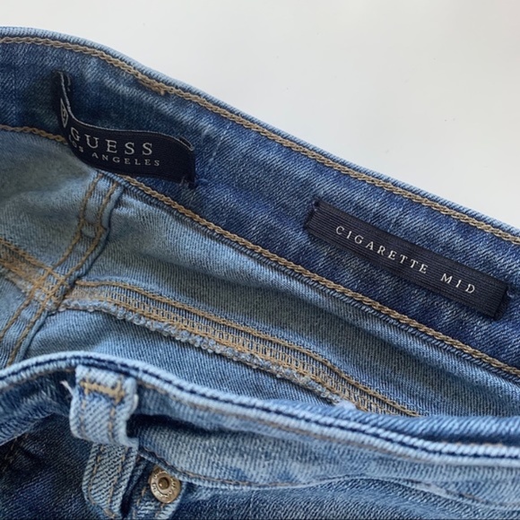 Guess Cigarette mid-rise straight leg jeans - Picture 6 of 7